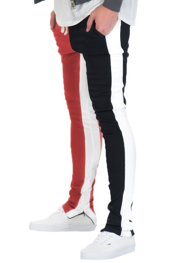 Two-Tone Color Block Track Joggers – Men’s Activewear