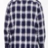 Plaid Flannel Long-Sleeve Shirt with Chest Pockets