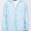 Men’s Coaches Windbreaker Jacket – Drawstring Waist
