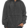 Men’s Color Block Anorak – Quarter-Zip Pullover Windbreaker
