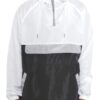 Men’s Color Block Anorak – Quarter-Zip Pullover Windbreaker