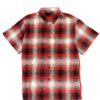 Men’s Plaid Short-Sleeve Shirt with Chest Pocket
