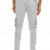 Heathered Cotton Blend Joggers – Cargo Snap Pocket