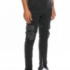Heathered Cotton Blend Joggers – Cargo Snap Pocket