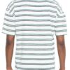 Striped Round Neck T-Shirt – 100% Cotton