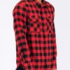 Regular Fit Cotton-Blend Plaid Flannel Shirt