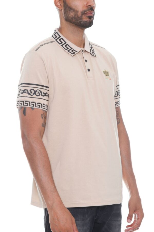 Polo Button-Down Shirt with Embroidered Chest – Version Couture