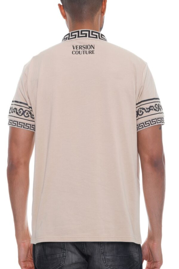 Polo Button-Down Shirt with Embroidered Chest – Version Couture