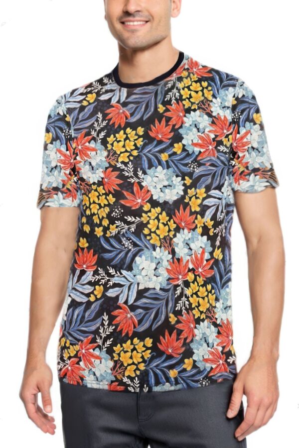 Allover Print Short-Sleeve Tee – Tropical & Boat Prints