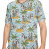Allover Print Short-Sleeve Tee – Tropical & Boat Prints