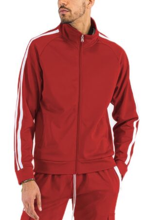 Two Stripe Track Jacket – Full-Zip Sport Jacket