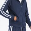 Two Stripe Track Jacket – Full-Zip Sport Jacket