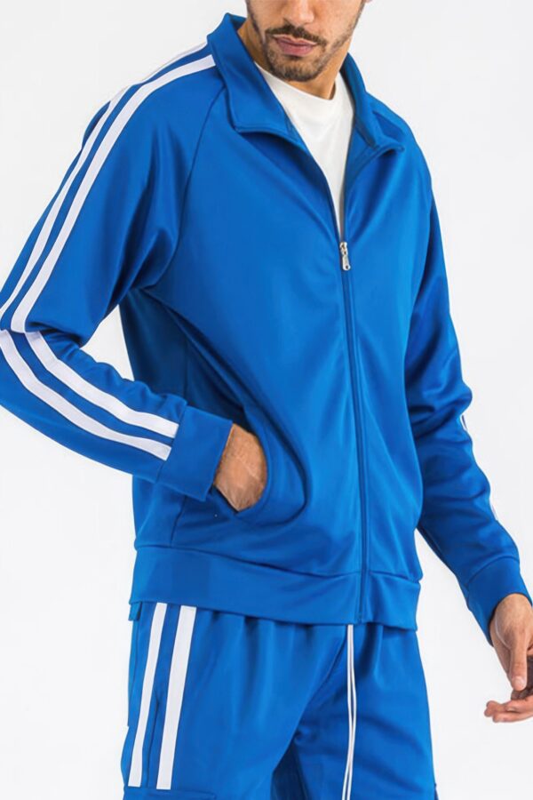 Two Stripe Track Jacket – Full-Zip Sport Jacket