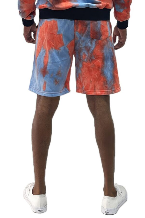Men’s Tie-Dye Sweat Shorts – Drawstring Waist