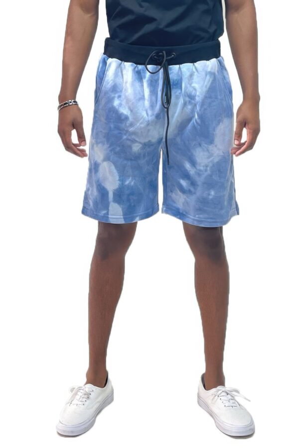Men’s Tie-Dye Sweat Shorts – Drawstring Waist