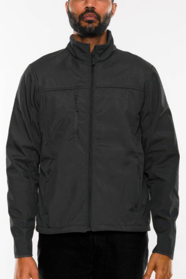 Men’s Soft Shell Storm Tech Jacket – Fleece-Lined