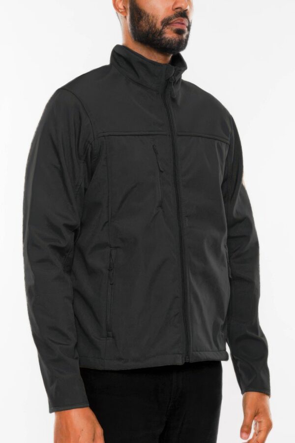 Men’s Soft Shell Storm Tech Jacket – Fleece-Lined