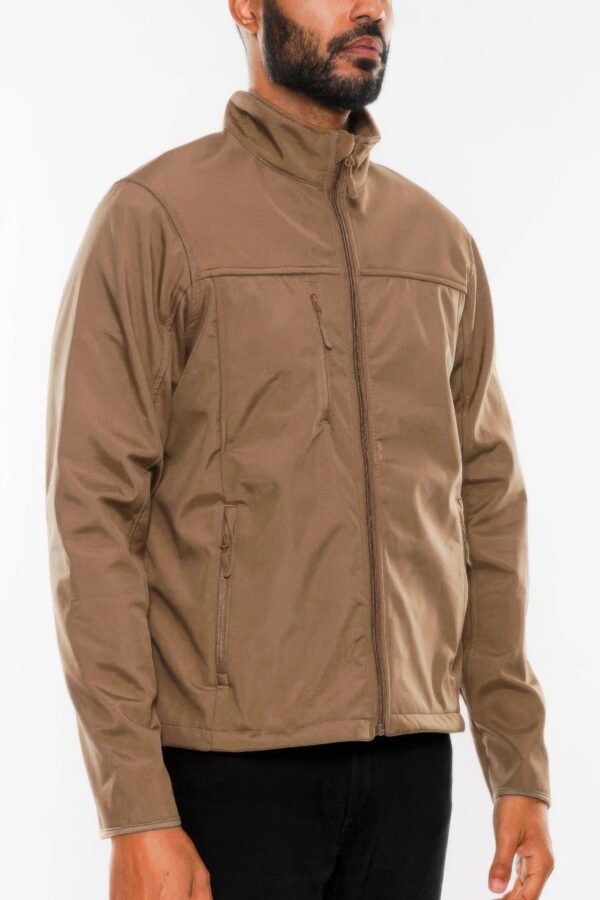 Men’s Soft Shell Storm Tech Jacket – Fleece-Lined