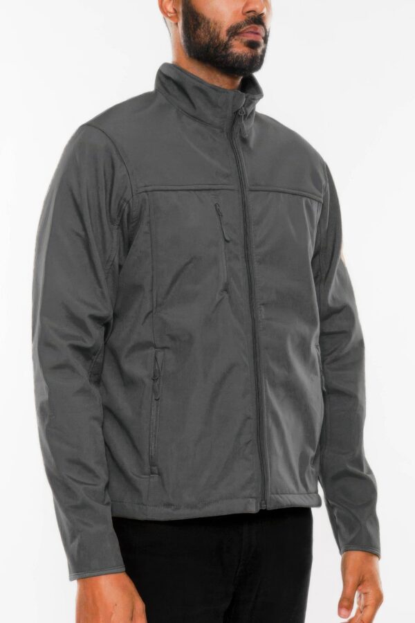 Men’s Soft Shell Storm Tech Jacket – Fleece-Lined