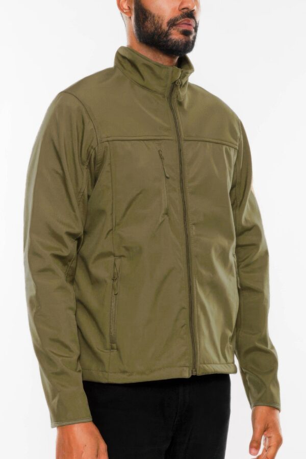 Men’s Soft Shell Storm Tech Jacket – Fleece-Lined