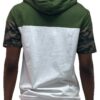 Camo Block Hooded Shirt – Short Sleeve Cotton