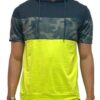 Camo Block Hooded Shirt – Short Sleeve Cotton
