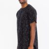 Men’s Scalloped Short-Sleeve T-Shirt – Dots Pattern