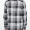 Men’s Long-Sleeve Checkered Flannel – Chest Pockets