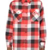 Men’s Long-Sleeve Checkered Flannel – Chest Pockets