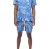 Men’s Tie Dye Shirt & Short Set – Vibrant Colors