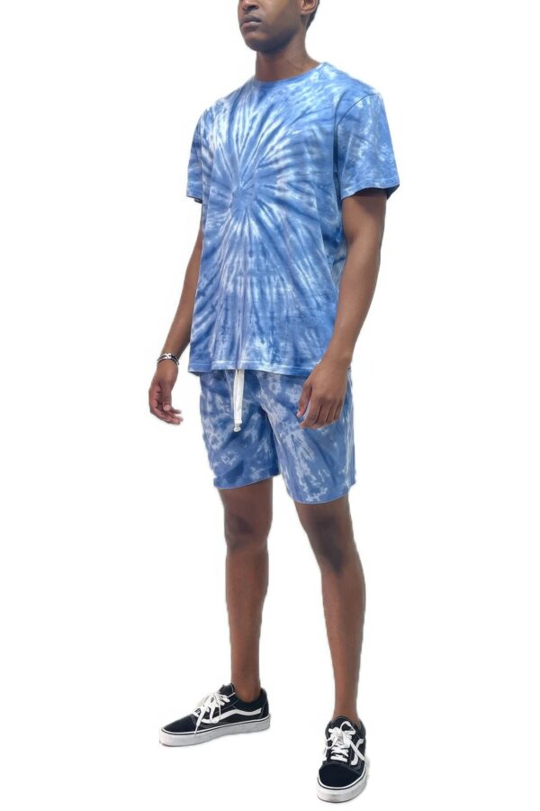 Men’s Tie Dye Shirt & Short Set – Vibrant Colors