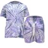 Men’s Tie Dye Shirt & Short Set – Vibrant Colors