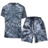 Men’s Tie Dye Shirt & Short Set – Vibrant Colors