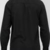 Men’s Solid Flannel Shirt – Dual Button Front