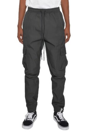 Men’s Peacock Iridescent Cargo Jogger Pants
