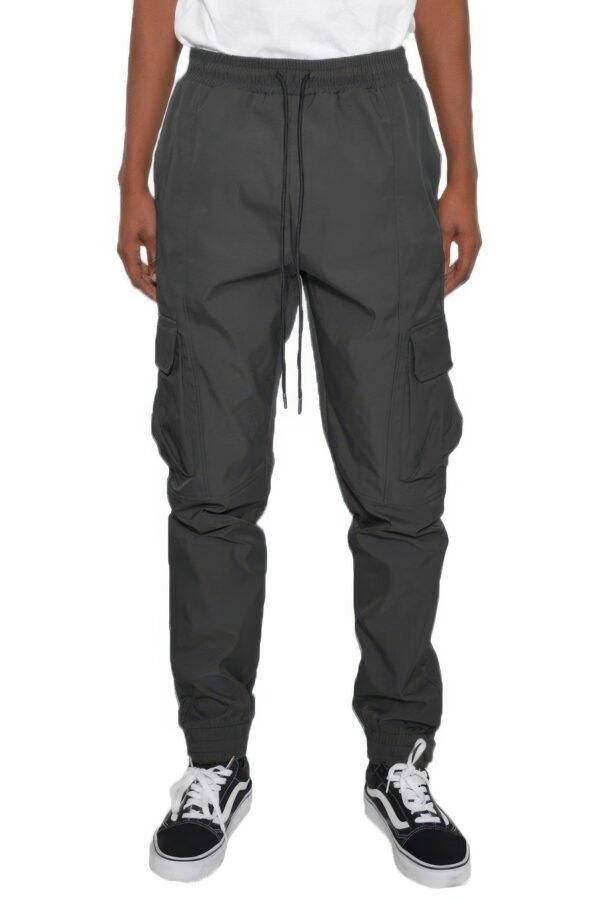 Men’s Peacock Iridescent Cargo Jogger Pants