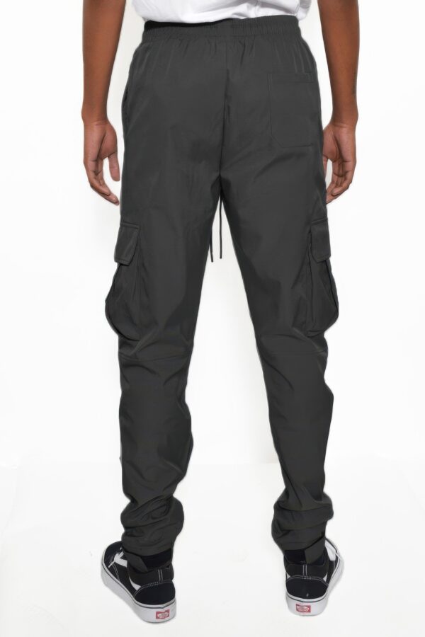 Men’s Peacock Iridescent Cargo Jogger Pants
