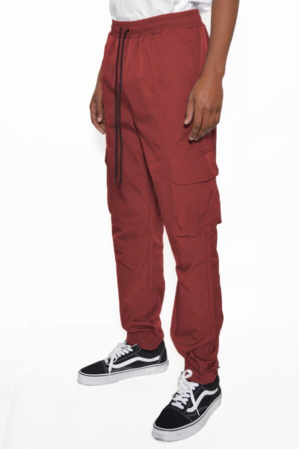 Men’s Peacock Iridescent Cargo Jogger Pants