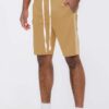 Men’s Single Stripe Slim-Fit Track Shorts – Athletic Design