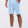 Men’s Single Stripe Slim-Fit Track Shorts – Athletic Design