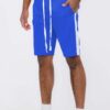 Men’s Single Stripe Slim-Fit Track Shorts – Athletic Design