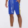 Men’s Single Stripe Slim-Fit Track Shorts – Athletic Design