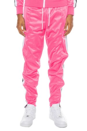 Striped Tape Track Pants – Hidden Ankle Zipper