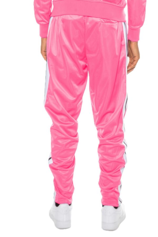 Striped Tape Track Pants – Hidden Ankle Zipper
