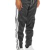Striped Tape Track Pants – Hidden Ankle Zipper