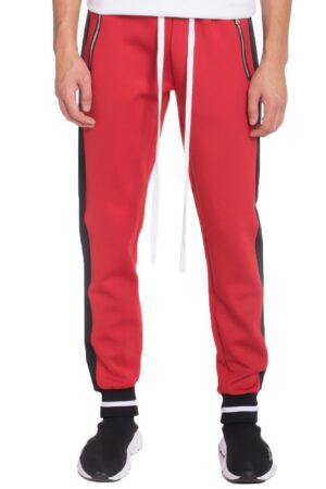 Heavyweight Men’s Sweat Joggers with Zippered Pockets