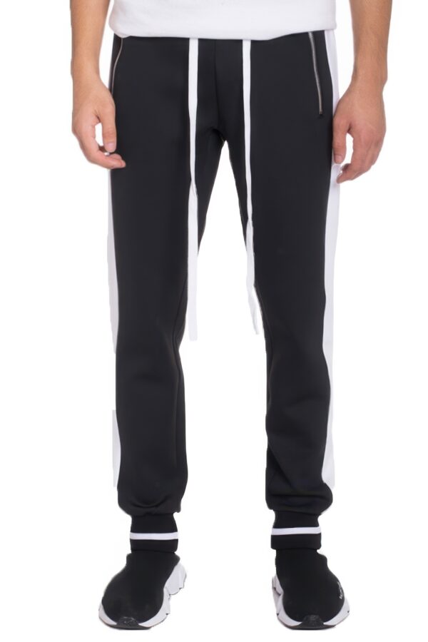 Heavyweight Men’s Sweat Joggers with Zippered Pockets