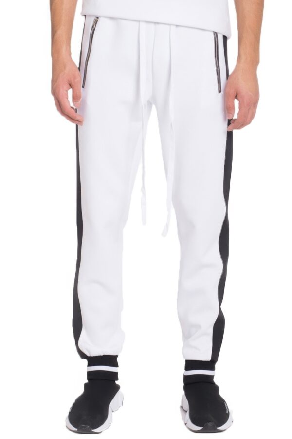 Heavyweight Men’s Sweat Joggers with Zippered Pockets