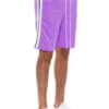 Striped Tape Men’s Shorts – Elastic Waist & Drawstring