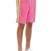Striped Tape Men’s Shorts – Elastic Waist & Drawstring